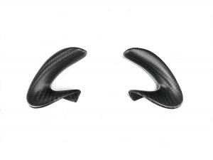 Alfa Romeo 4C Steering Wheel Trim - Carbon Fiber - Side Cover Set - Matte Carbon